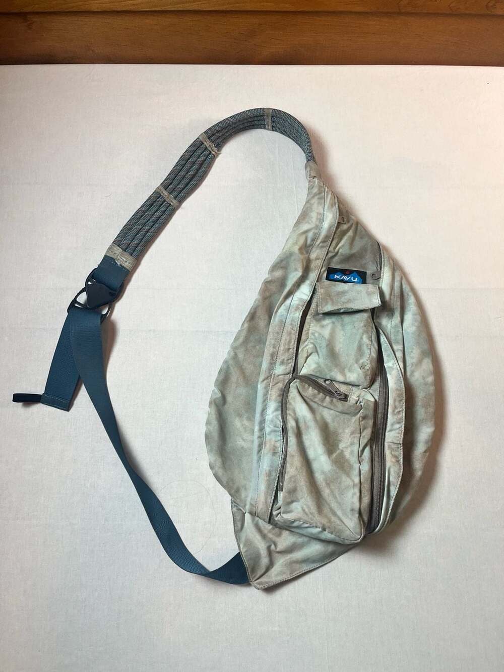 KAVU Original Rope Sling Crossbody Backpack Tie Dye